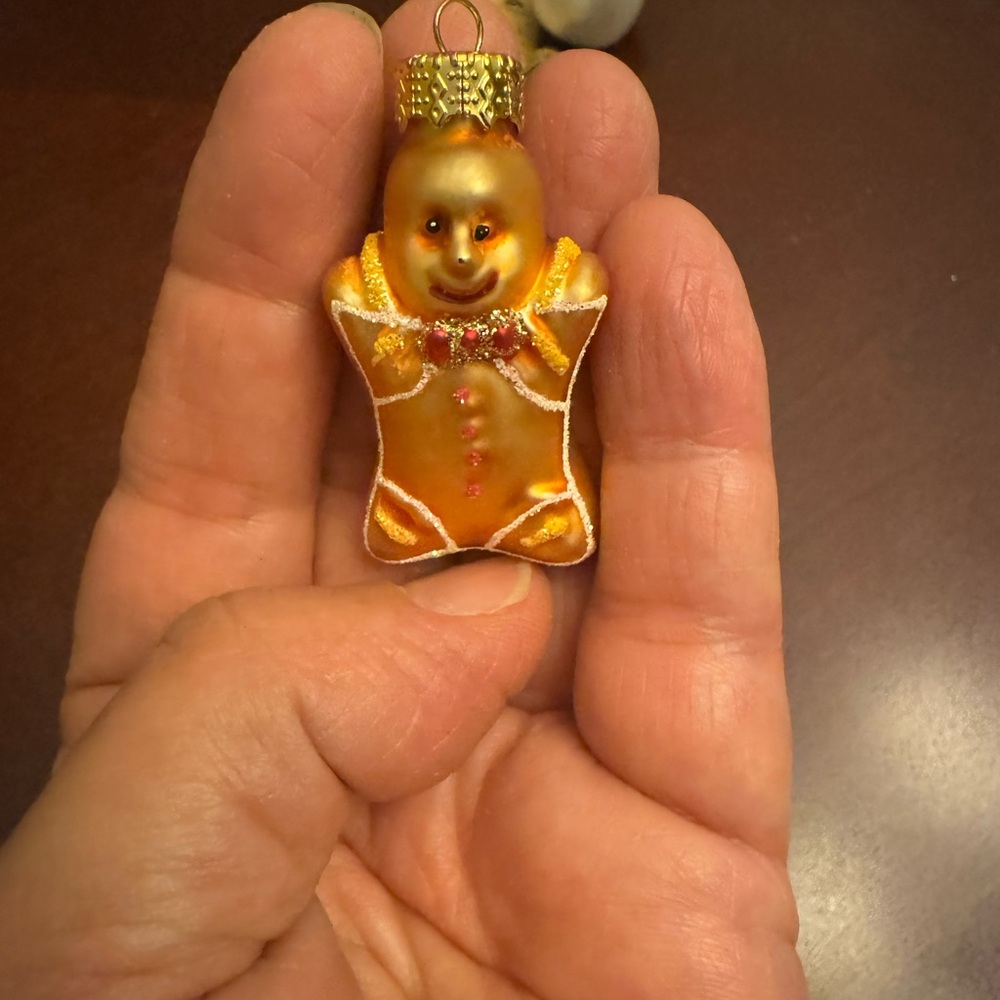 4 Handcrafted glass ornaments - Picture 2 of 12